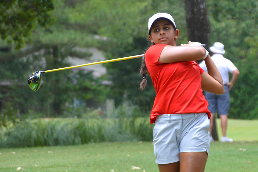 Serena Shah Leads a Weather-Suspended Women’s Stroke Play