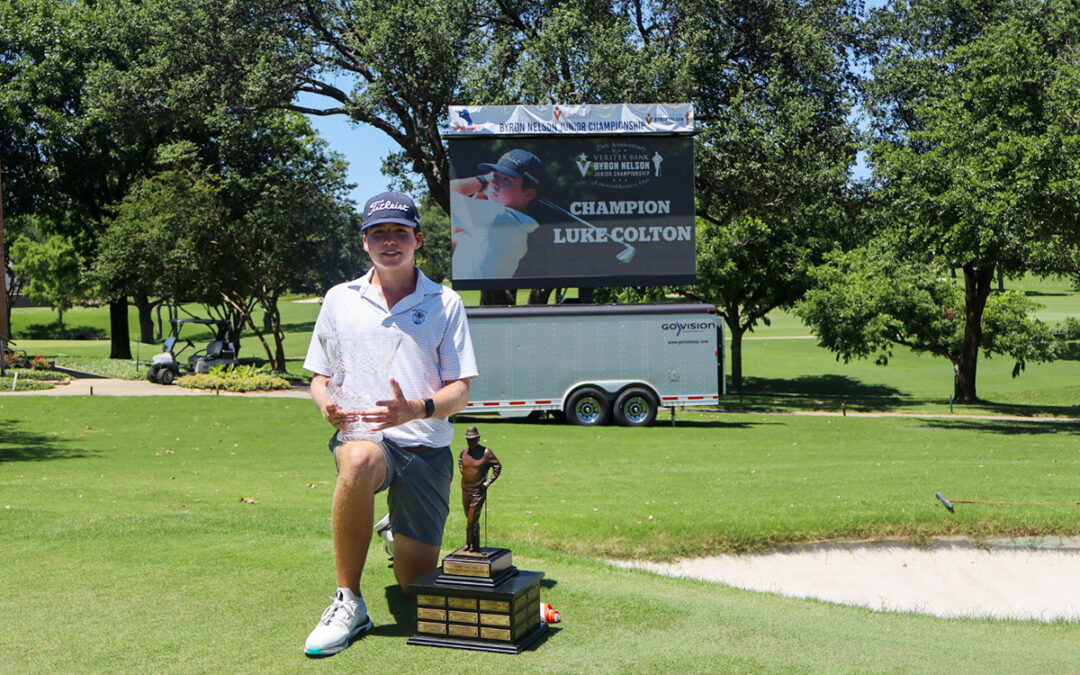 Colton Wins the 25th Veritex Bank Byron Nelson Junior Championship