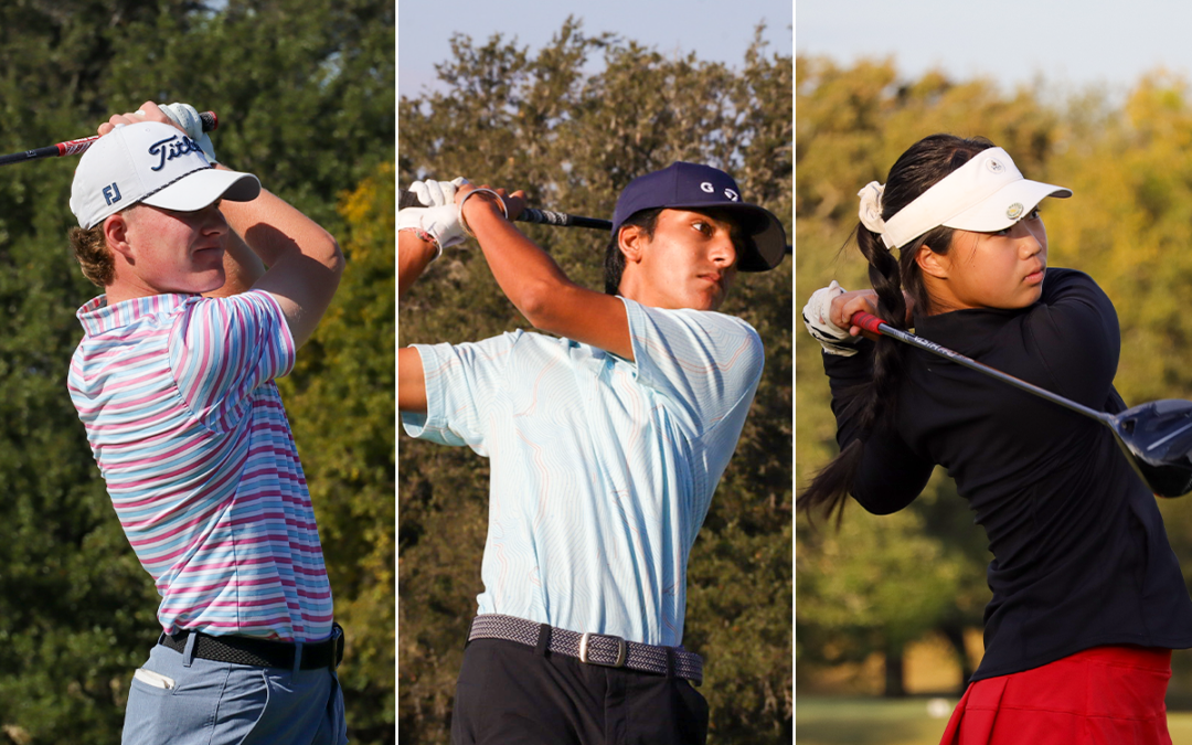 Mittag, Dev, and Zhang Lead at the sixth Texas Junior Golf Alliance Invitational