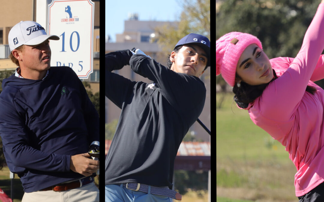 Dial, Glazer, and Dev Lead at Lanny Wadkins Junior Championship