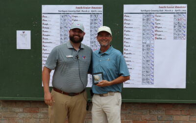 Tyner, Stuth Win South Senior Amateur