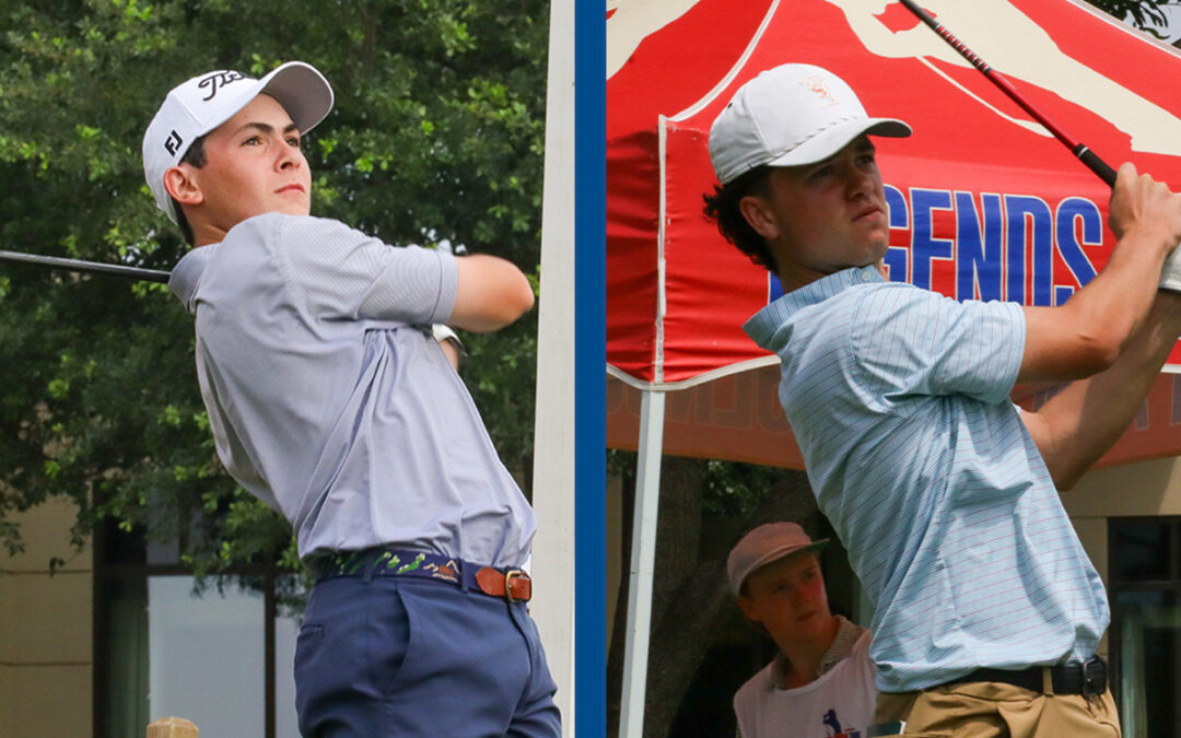 Rubenstein, Vienneau share lead after First Round of 26th Veritex Bank Byron Nelson Junior Championship