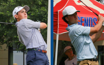 Rubenstein, Vienneau share lead after First Round of 26th Veritex Bank Byron Nelson Junior Championship
