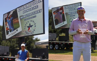 Neidel, Nobuta Ferry Crowned Champions at 99th Texas Junior Amateur presented by Edwin Watts Golf
