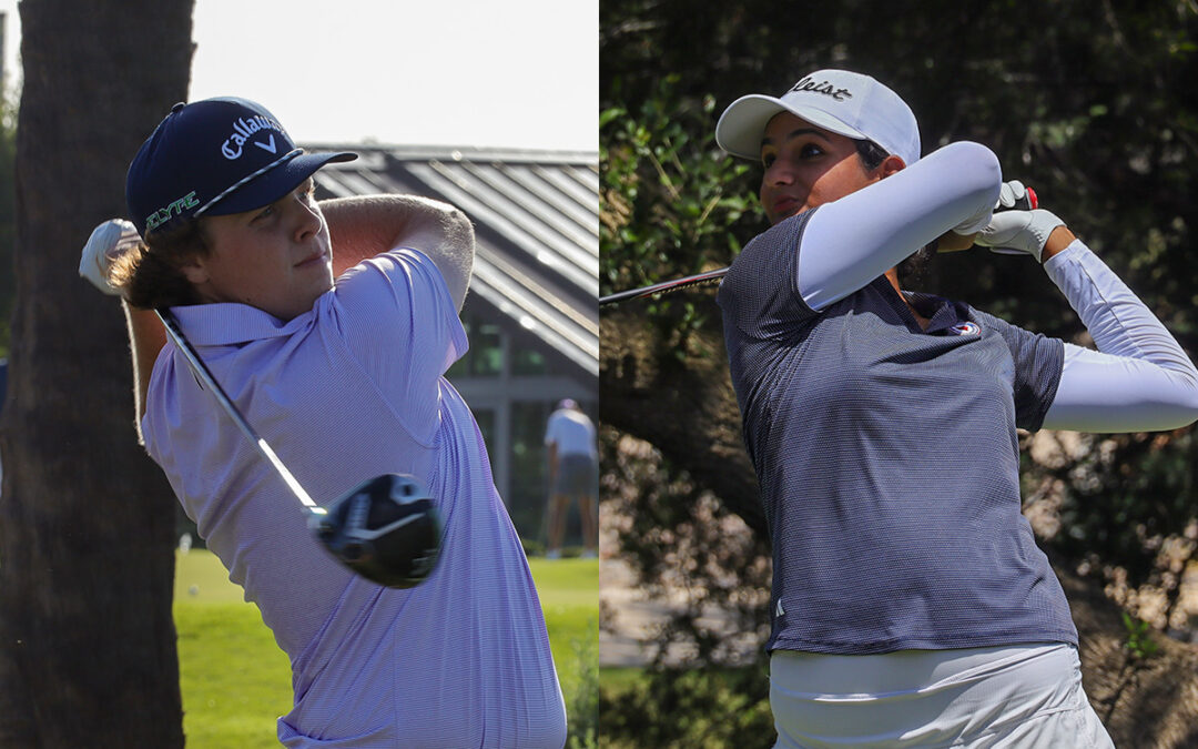 Hulett, Ahlowalia Lead After Second Round 99th Texas Junior Amateur presented by Edwin Watts Golf