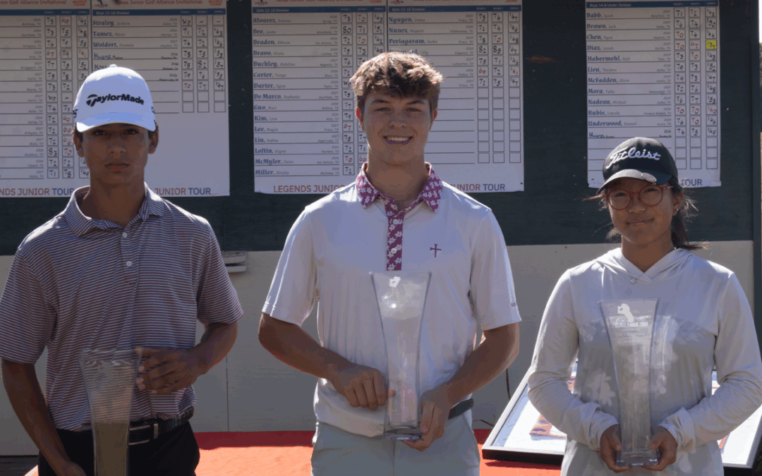 Case, Diaz, and Lee victorious at Texas Junior Golf Alliance Invitational