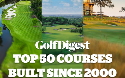 Three TGA Clubs Recognized in Golf Digests’ Best Courses Built Since 2000