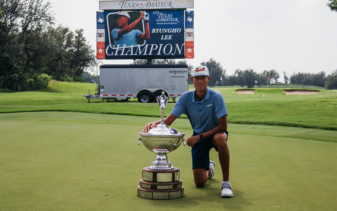 Byungho Lee victorious at 117th Texas Amateur presented by Hytera US